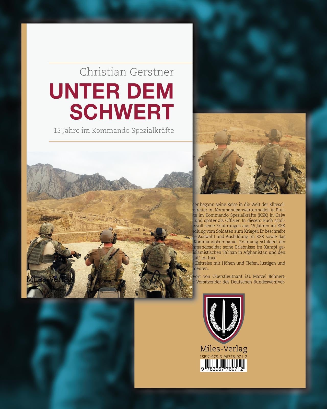 Unter dem Schwert - 15 Jahre im Kommando Spezialkräfte - Signiertes Buch