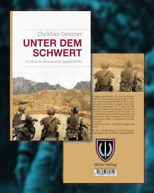Unter dem Schwert - 15 Jahre im Kommando Spezialkräfte - Signiertes Buch